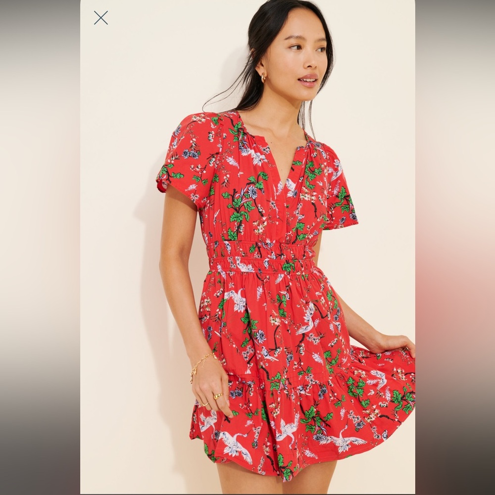 Red Somerset Dress